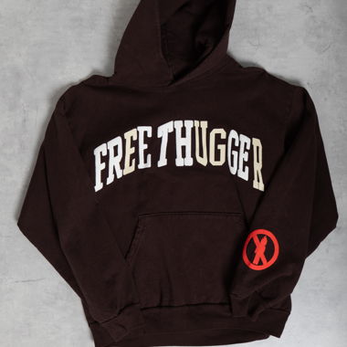 CJ x Cactus Plant Flea Market FREE THUGGER, Hoodie