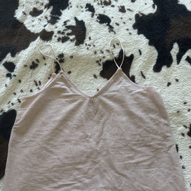 Sparkly pink top