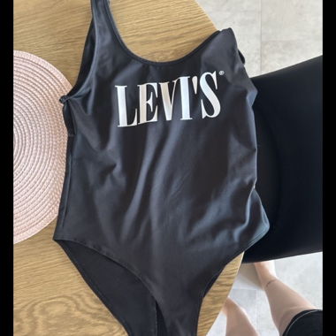 Levi's schwarzer Body
