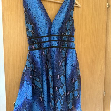 2 Guess Blue Floral Dresses