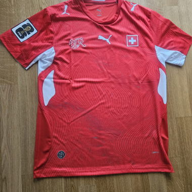 Swiss Football Jersey Red
