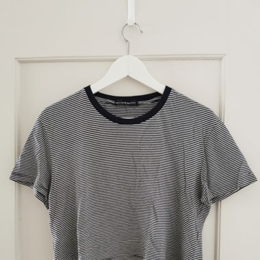 Gestreiftes Crop-Top (BRANDY MELVILLE) 