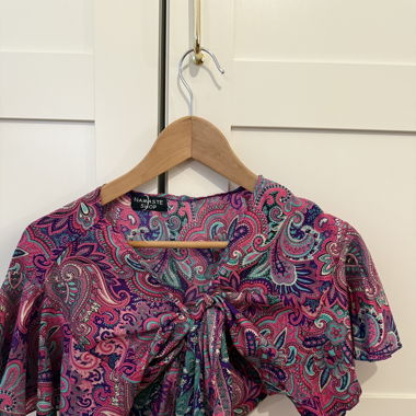 Farbige Bluse