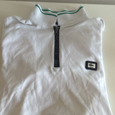 Lacoste White Polo