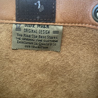 Sac en cuir marron