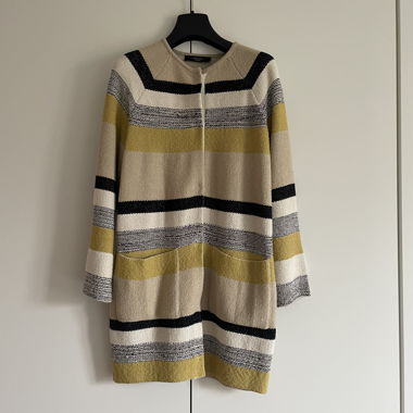 WEEKEND Max Mara cardigan long rayé