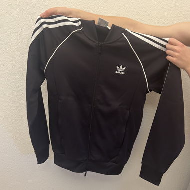 Adidas Trainingsjacke dunkles lila