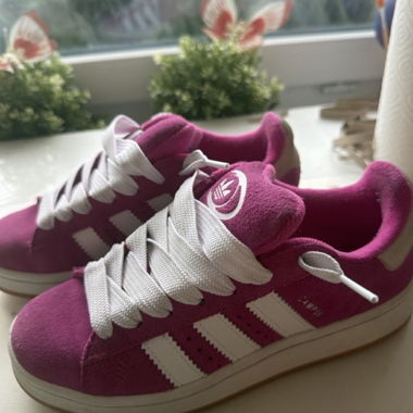 Adidas Campus rosa/bianco