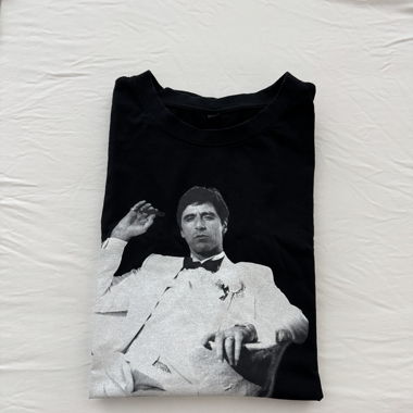 T-shirt nero Scarface
