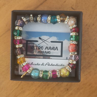 Bracciale in vetro di Murano