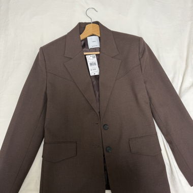 Mango oversized Blazer - Brown