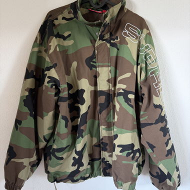 Supreme Camo Track Jacket