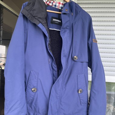 Veste d'hiver bleue Zimtstern