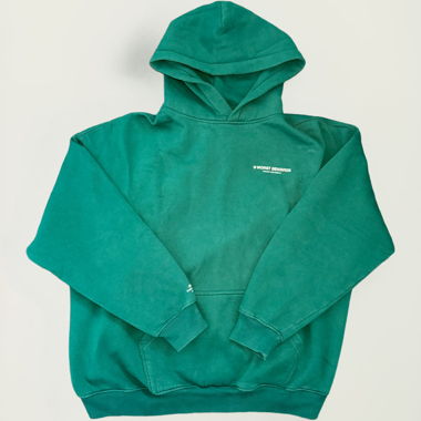 Felpa con cappuccio Worst-behavior Verde