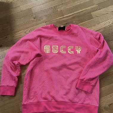 Gucci Pink Sweatshirt M
