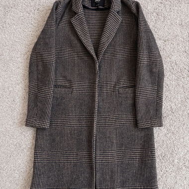 Cappotto a quadri ONLY