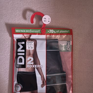 DIM Boxers  Medium Microfibre Neuf