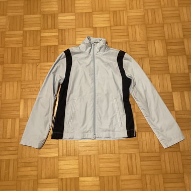 Nike Sportjacke hellblau/dunkelblau Gr. L