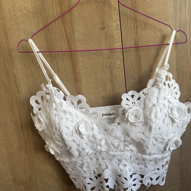 White Lace Top
