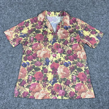 Camicia floreale a maniche corte