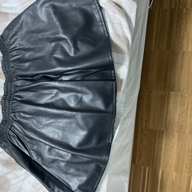Faux Leather Skirt Plus Sizes