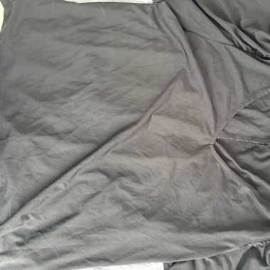 schwarze langarm Bluse