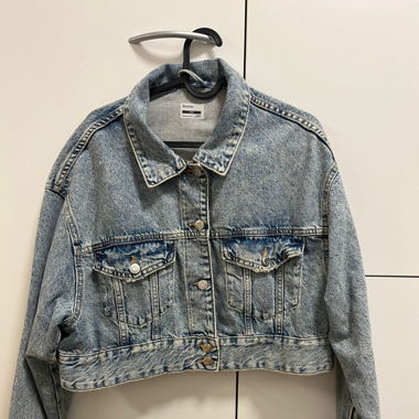 Trendige Jeansjacke Grösse M