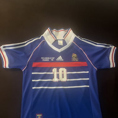 Frankreich Trikot WM98, Zinedine Zidane