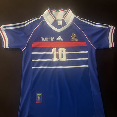 Frankreich Trikot WM98, Zinedine Zidane