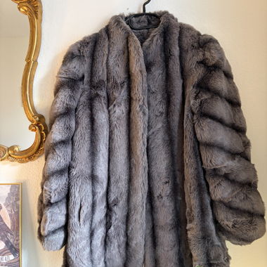 Vintage Jordache Faux Fur Coat