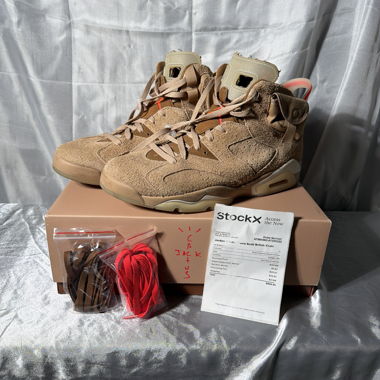 Nike Air Jordan 6 Travis Scott British Khaki