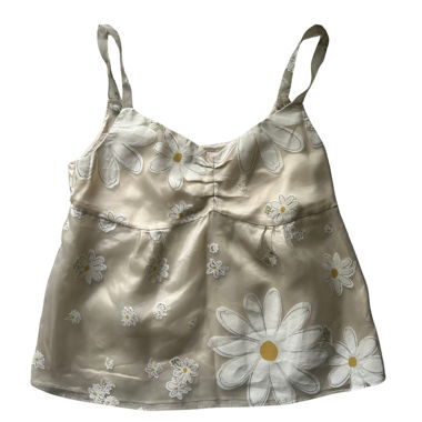 Red Valentino Flower Summer Romantic Top L XL