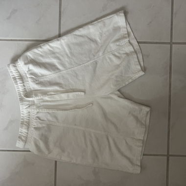 Shorts blancs Bershka