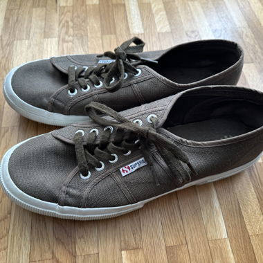 Superga 2750 Classiche in tela marrone