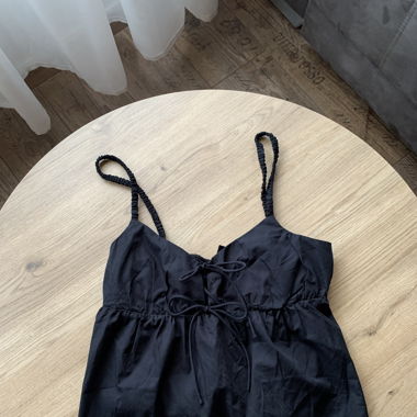 Blusen top - schwarz