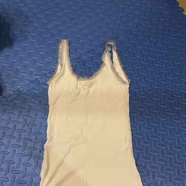 Débardeur blanc femme 