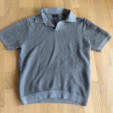 Massimo Dutti Strick-Poloshirt