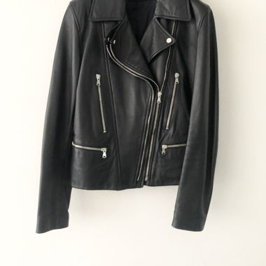 Zapa 36/38 Lambskin Leather Perfecto Jacket