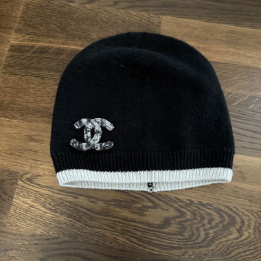 Chanel Black Beanie