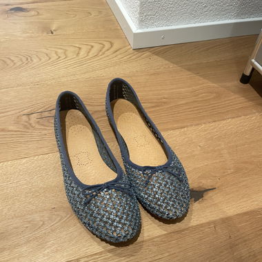 Ballerinas blau