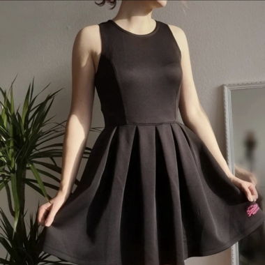SUPERDRY Kleid Dress Schwarz