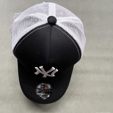 New Era Yankees Cap schwarz-weiss