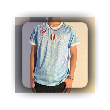 Juventus-Trikot – Blaue Spezialedition