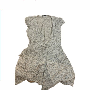 rare brandy melville floral wrap dress