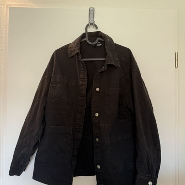 Black Oversized Denim Jacket