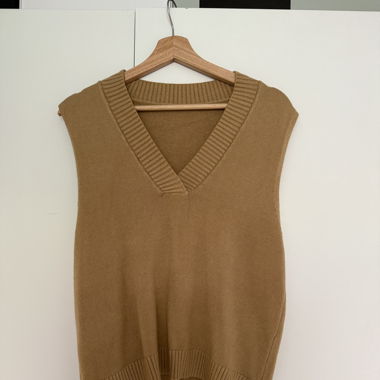 Pullunder beige
