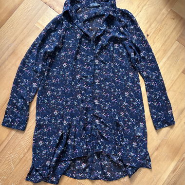 Robe transparente à fleurs 24colours