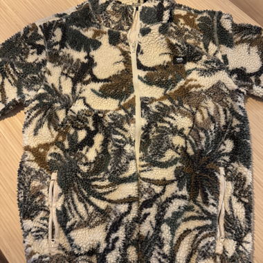 Giacca in pile Vans camouflage, taglia L