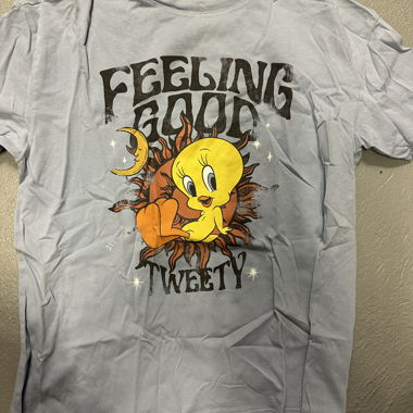 T-shirt Tweety azzurro bebè