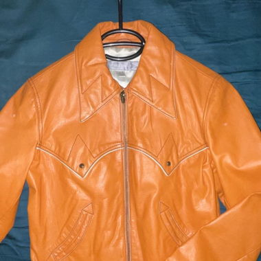 beautiful leather jacket